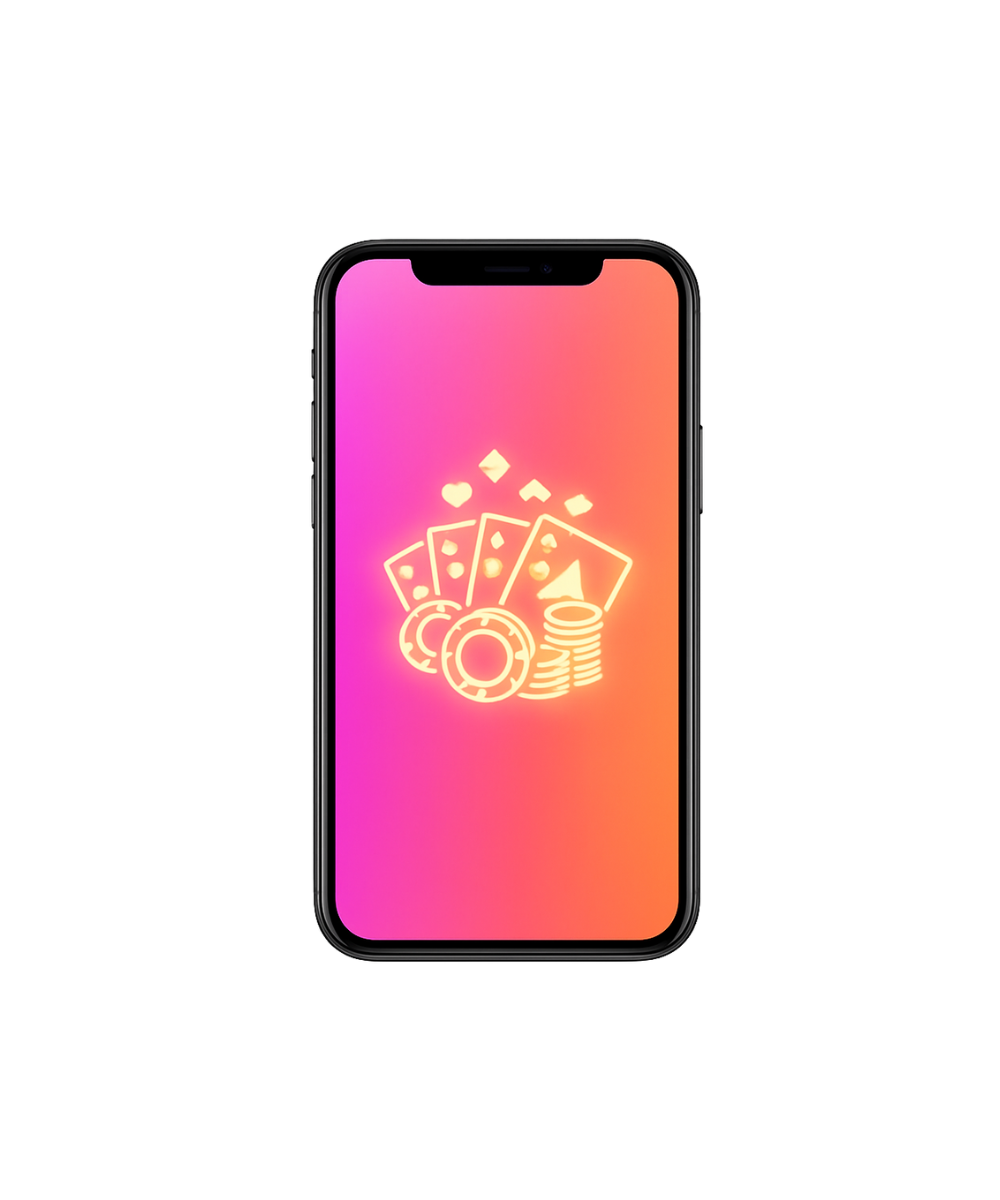 Mobile casino UI preview